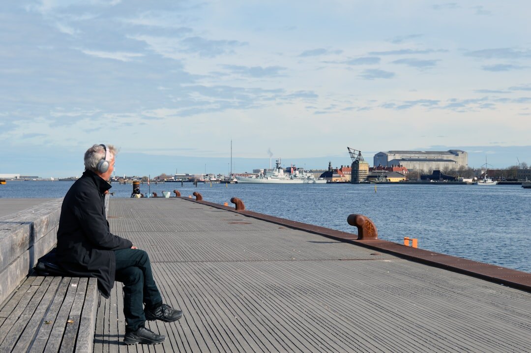 elderly danish man talking