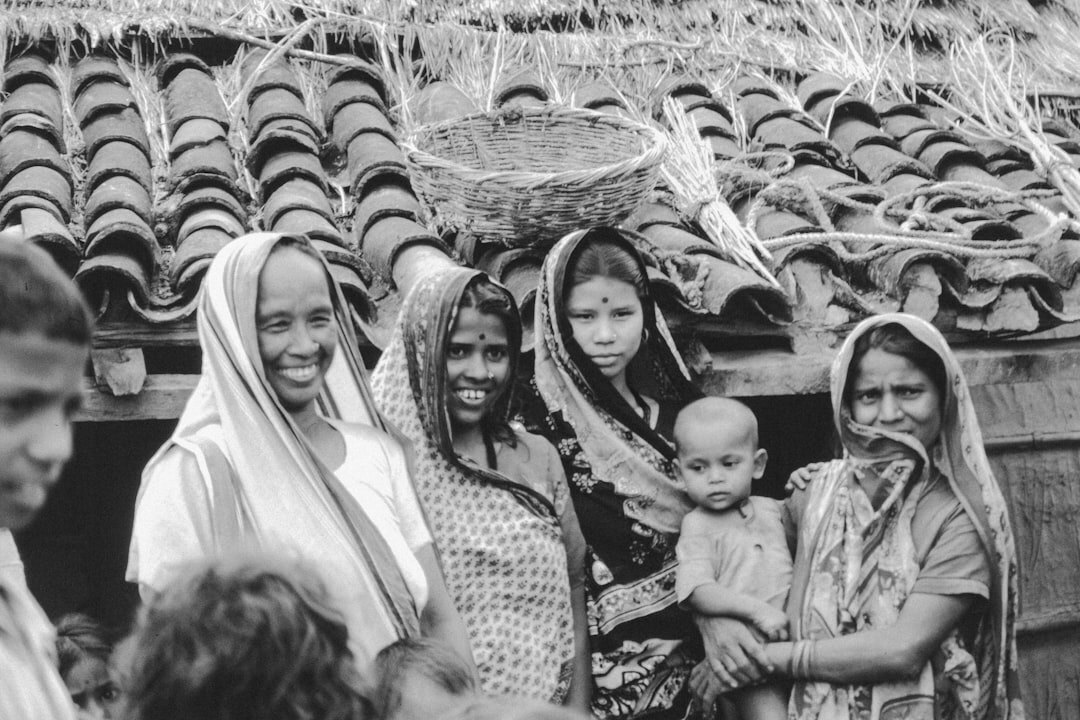 documentary photographer with locals